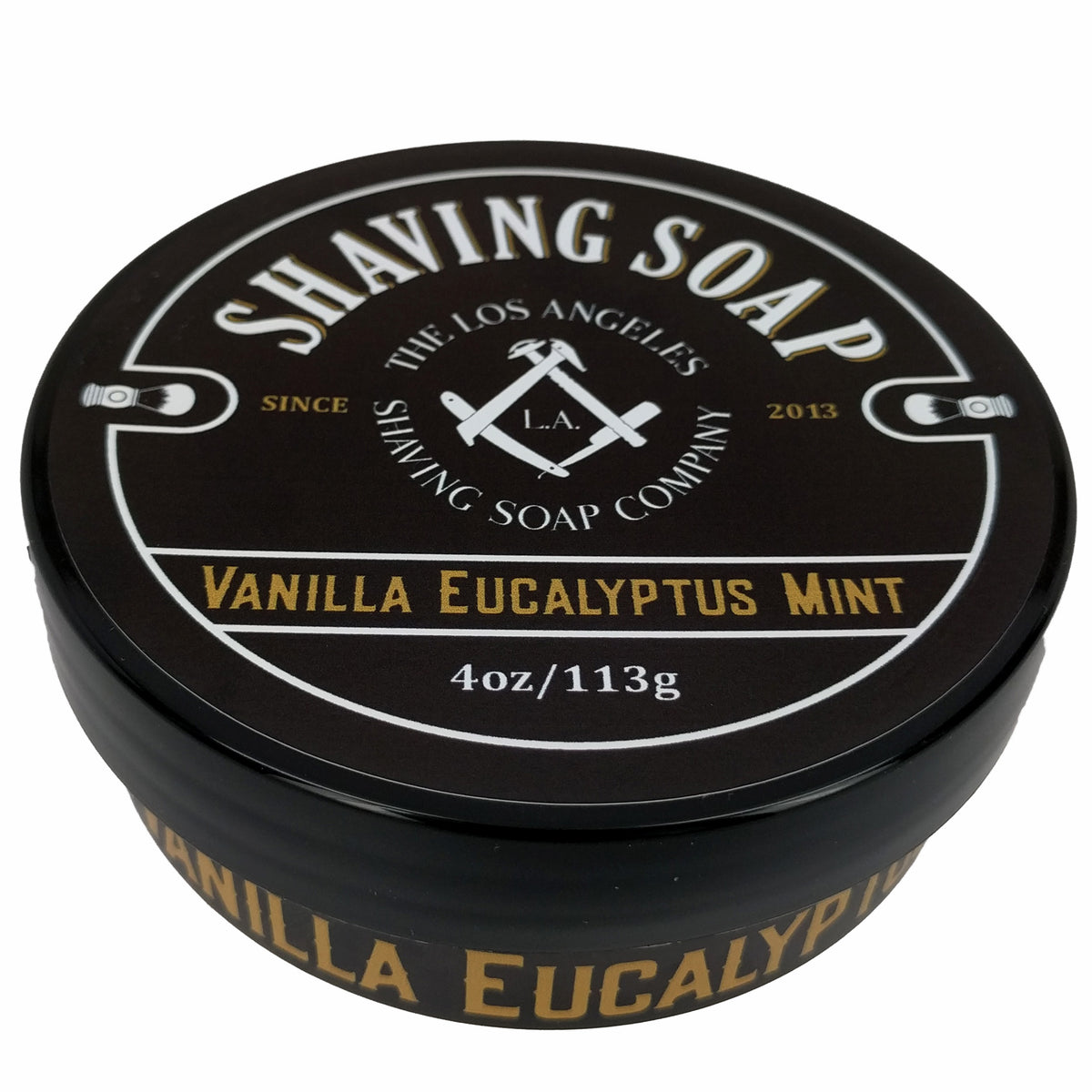 Vanilla/Eucalyptus/Mint Shaving Soap The Los Angeles Shaving Soap Company