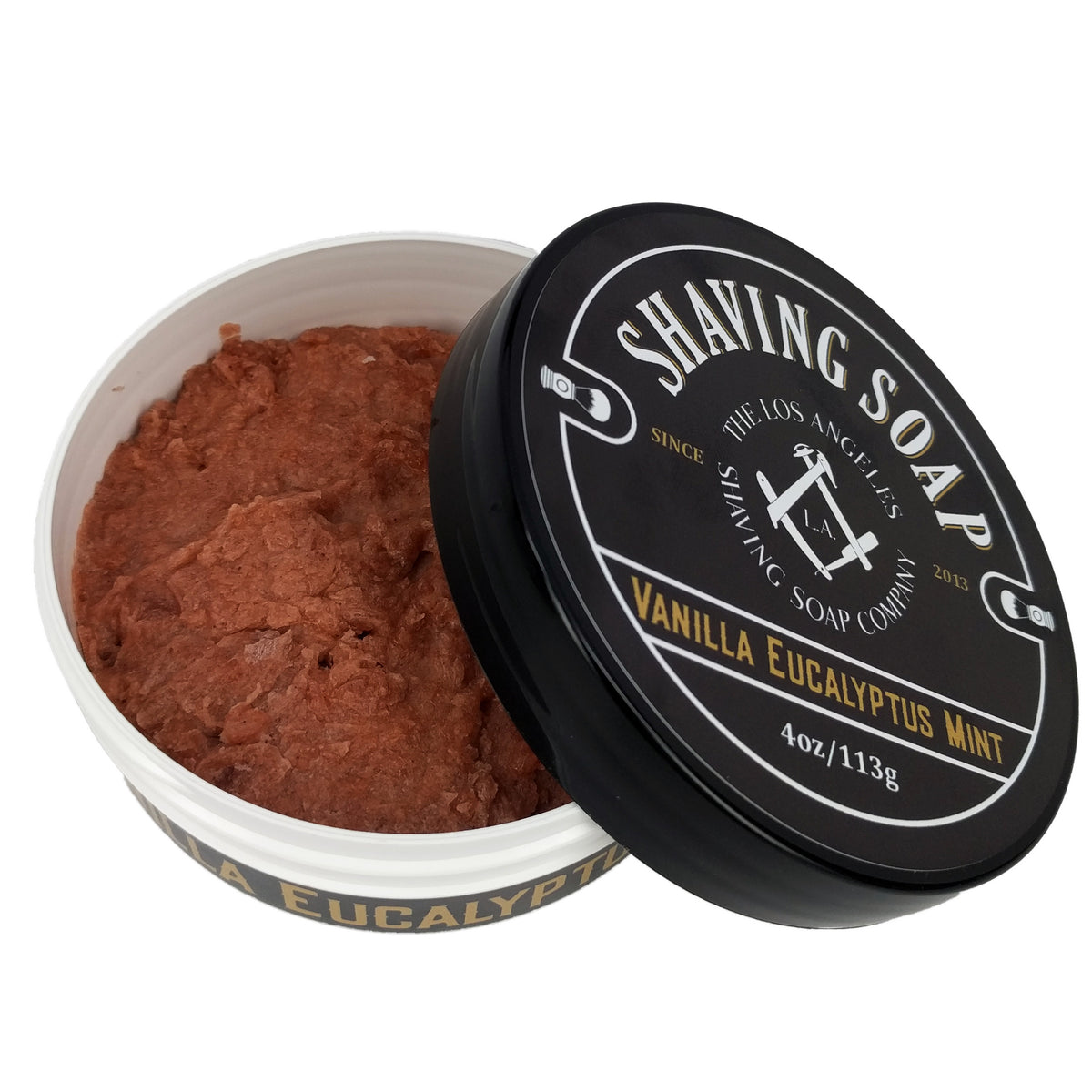 Vanilla/Eucalyptus/Mint Shaving Soap The Los Angeles Shaving Soap Company